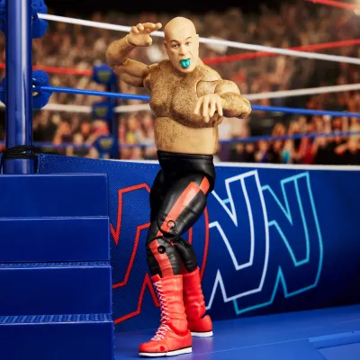 Figurine d&#39;Action WWE Édition Ultime Collection Coliseum Mattel Creation Exclusif George “The Animal” Steele