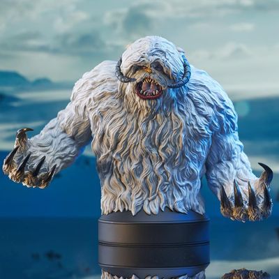 Buste Star Wars l&#39;Empire Contre Attaque Wampa Échelle 1/6 Édition Limitée