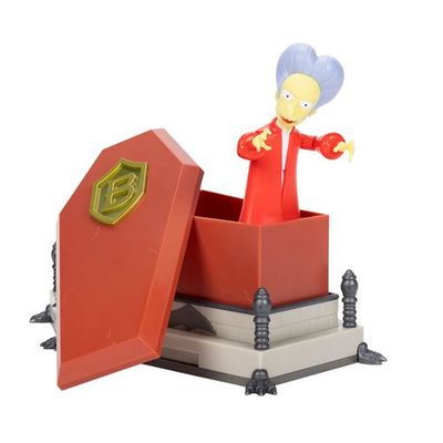 Figurine d&#39;Action Premium  Les Simpsons 5 Pouces Mr. Burns Vampire