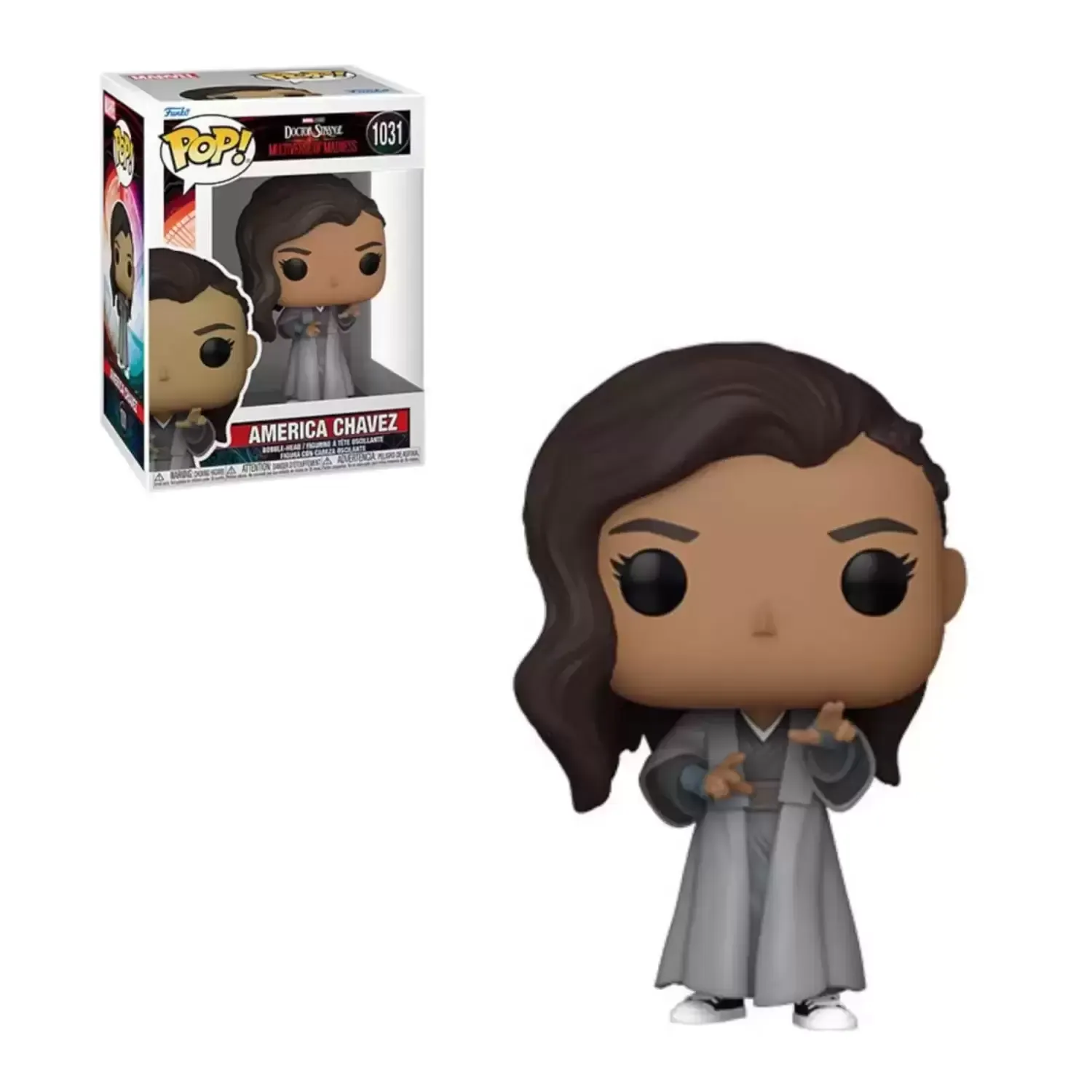 Figurine POP! Marvel 1031 Doctor Strange in the Multiverse of Madness  America Chavez Funko