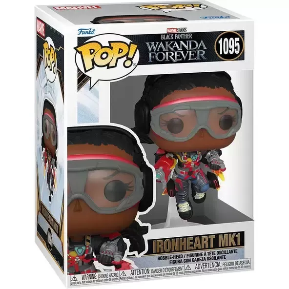 POP! Marvel 1095 Black Panther :Wakanda Forever - Ironheart MK1 Funko Figure