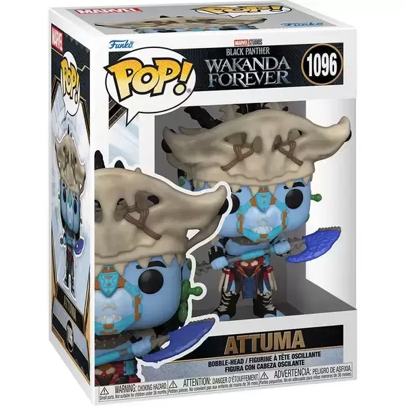 POP! Marvel 1096 Black Panther :Wakanda Forever Attuma Funko Figure