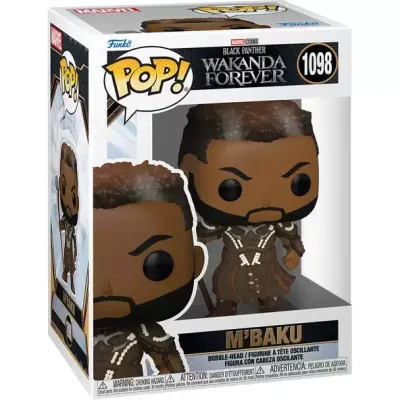 POP! Marvel 1098 Black Panther :Wakanda Forever M&#39;Baku Funko Figure