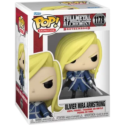 POP! Animation 1178 Fullmetal Alchemist Brotherhood Olivier Mira Armstrong Funko Figure