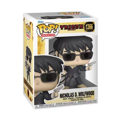POP! Animation 1366 Trigun Nicholas D. Wolfwood Funko Figure