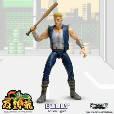 Figurine d'Action Double Dragon Billy Lee 7 Pouces