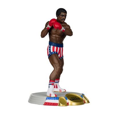 Figurine Posée Rocky 1976  Apollo Creed Édition Platine Wave 1 Movie Maniacs 6 Pouces