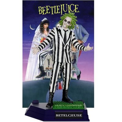 Movie Maniacs Beetlejuice 1988 6-Inch Scale Posed Figure