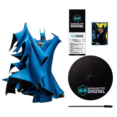 ​Statue Batman par Todd McFarlane à l&#39;échelle 1:8 avec figurine numérique à collectionner
