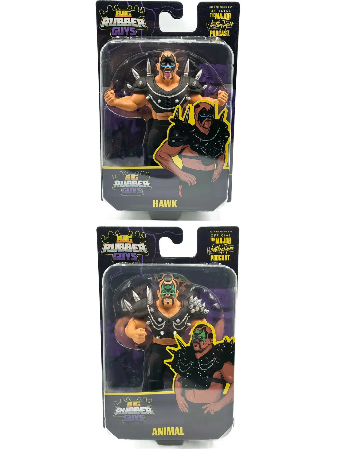 ROAD WARRIOR HAWK フィギュア Road Warriors (Red) (Hawk & Animal) - RSC Unsanctioned