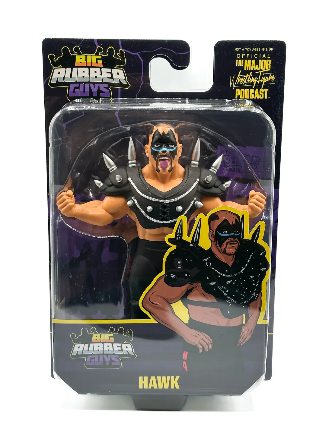【セール中】【限定】Road WARRIORS Animal & Hawk Wrestling Big Rubber Guys Road Warriors Animal & Hawk 8 Inch Major