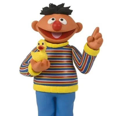 Sesame Street Ernie Toony Classics 6-Inch Scale Action Figure