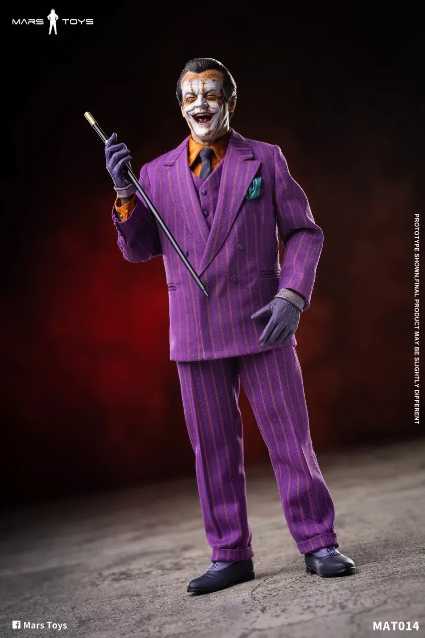 Batman 1989 The Joker Mat-014 Mr J 1/6 Scale Action Figure