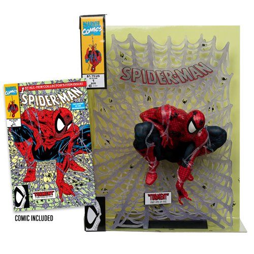 Marvel Collection Wave 6 Spider-Man #1 Spider-Man 1:6 Scale Figure with Comic