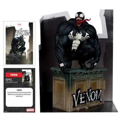 Figurine Posée Marvel Collection Venom #5 Échelle 1/6  avec scène et bande dessinée