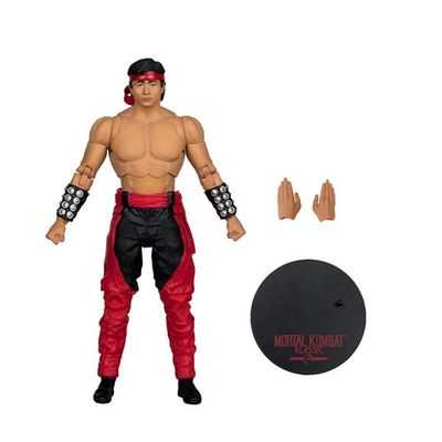 Figurine d&#39;Action Mortal Kombat  Klassics Wave 1 Liu Kang 7 Pouces