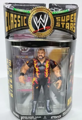 Figurine d'Action WWE 2006 Jakks Pacific Classic Superstars Séries 9 Bam Bam Bigelow