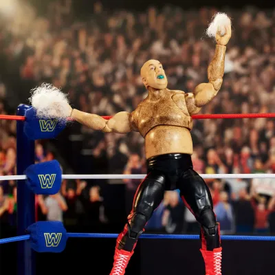 Figurine d'Action WWE Édition Ultime Collection Coliseum Mattel Creation Exclusif George “The Animal” Steele