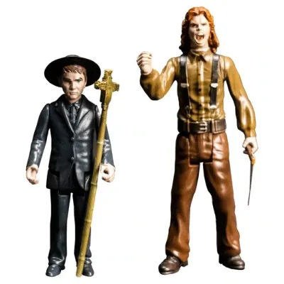 Figurine d'Action Stephen King Les Enfants de l'Horreur Ensemble de 2 Isaac et Malachai 3.75 Pouces