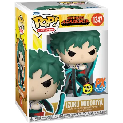 POP! Animation 1347 My Hero Academia Izuku Midoriya GITD Funko Figure