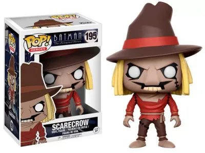 Figurine POP! Heroes 195 Batman la Série Animées -Scarecrow Pas de Support Funko