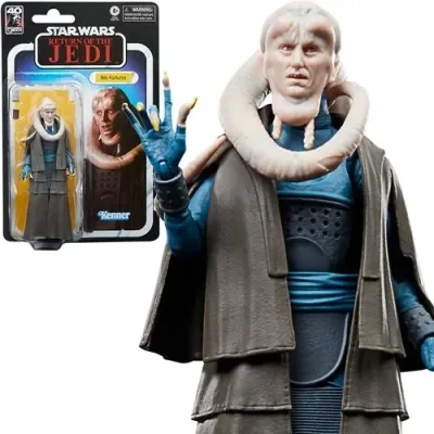 Figurine d'Action Star Wars Le Retour du Jedi 40ième Anniversaire Bib Fortuna Black Series 6 Pouces