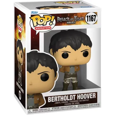 POP! Animation 1167 Attack on Titan  Bertholdt Hoover Funko Figure