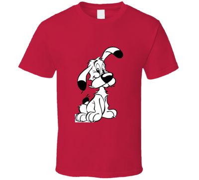 Asterix Idefix Vintage Retro Style T-shirt