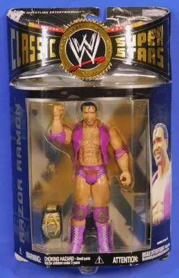 Figurine d'Action WWE 2007 Jakks Pacific Classic Superstars Series 15 Razor Ramon