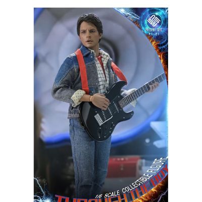 Figurine d'Action Retour Vers le Future Marty McFly Time Travel Man PT SP21 Échelle 1/6