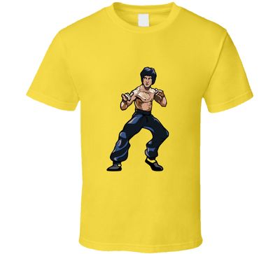 Bruce Lee Ready Vintage Retro Style T-shirt