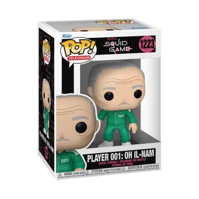 Figurine POP! Television 1223 Squid GameOh Il-nam Player 001 Funko