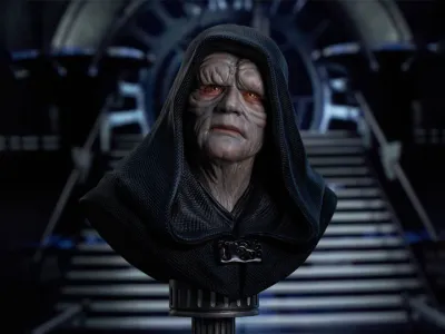 Star Wars: Return of the Jedi Emperor Palpatine Legends in 3D 1/2 Scale Limited Edition Bust