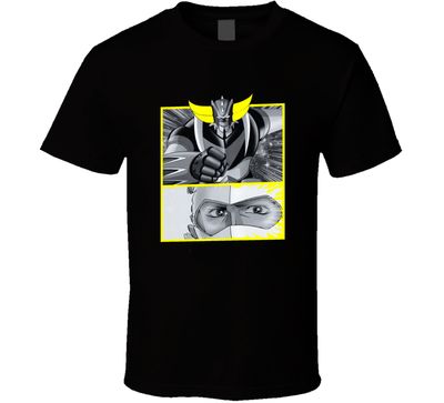 Goldorak Actarus Yellow Grendizer Ufo Robot Duke Fleet Vintage Retro Style Vintage Retro Style T-shirt