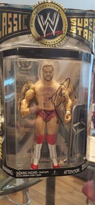 Figurine d'Action WWE 2006 Jakks Pacific Classic Superstars Series 12 Arn Anderson Signée Dédicacée