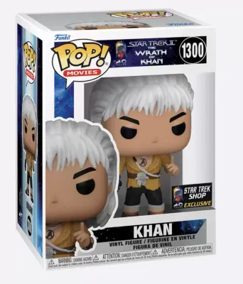 POP! Movies 1300 Star Trek II The Wrath of Khan - Khan Funko Figure