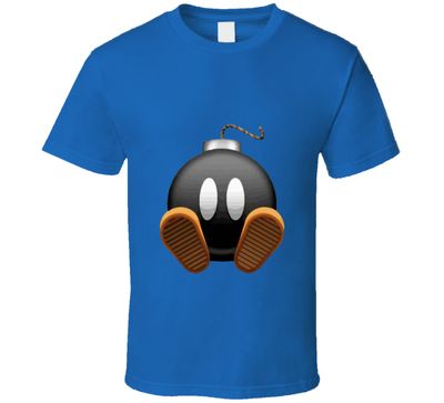 Mario Bros Bombman Vintage Retro Style T-shirt