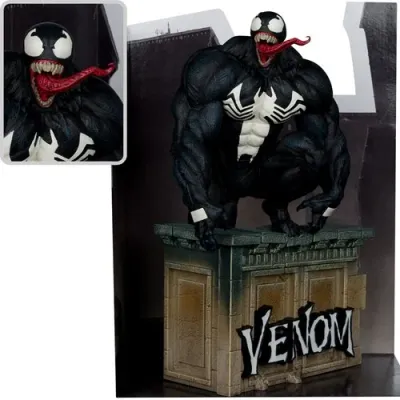 Figurine Posée Marvel Collection Venom #5 Échelle 1/6  avec scène et bande dessinée