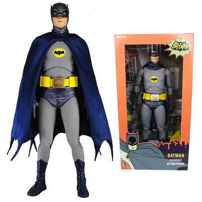 Figurine d'Action Batman Série TV 1966 Adam West Batman Échelle 1/4
