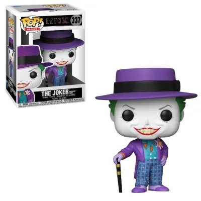 POP! Heroes 337 Batman 1989 The Joker Funko Figure POP! Heroes 337 Batman 1989 The Joker Funko Figure