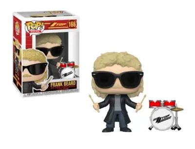 POP! Rocks 166 ZZ Top - Frank Beard Funko Figure