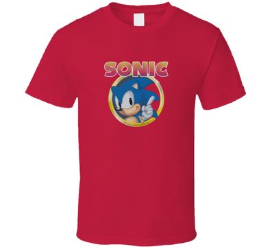Sonic Logo Retro Style Vintagee Vintage Retro Style T-shirt