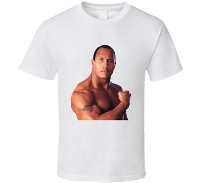Wwe The Rock Vintage Retro Style T-shirt