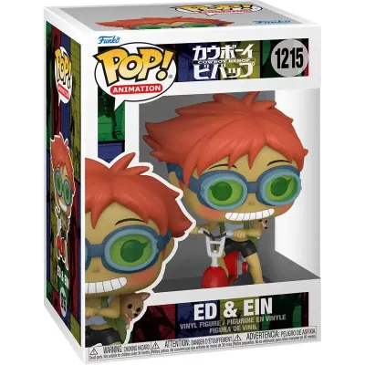 POP! Animation 1215 Cowboy Bebop Ed & Ein Funko Figure POP! Animation 1215 Cowboy Bebop Ed & Ein Funko Figure