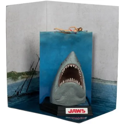 Movie Maniacs Jaws 50th Anniversary 6 Inch Scale Posed Figure