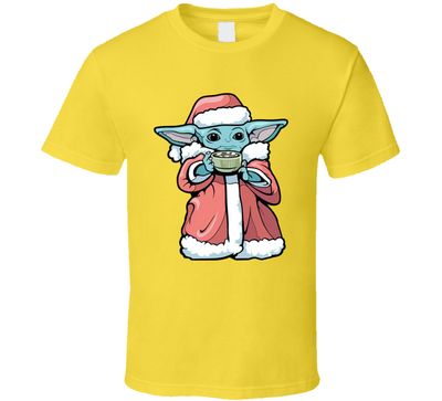 Star Wars The Mandolorian Grogu Christmas Vintage Retro Style Vintage Retro Style T-shirt
