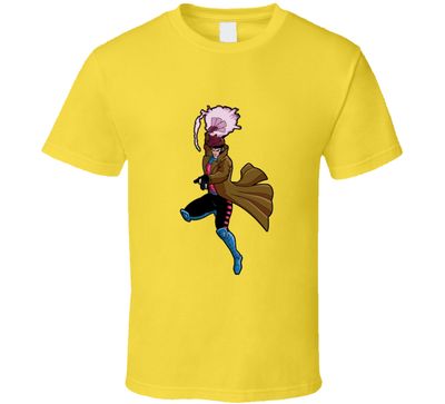 Marvel X-men Gambit Vintage Retro Style T-shirt