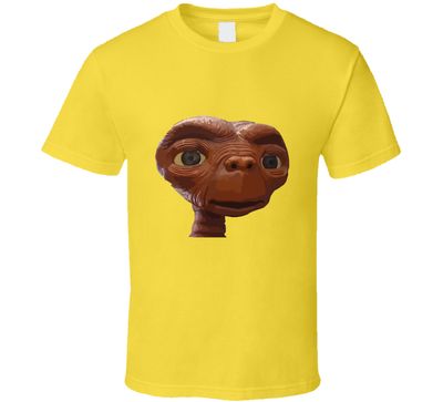 E.t. The Extra-terrestrial Head Vintage Retro Style T-shirt