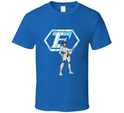 Capitaine Flam Captain Future Vintage Retro Style T-shirt