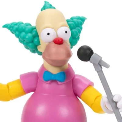 The Simpsons 5 Inch Krusty the Clown Action Figure